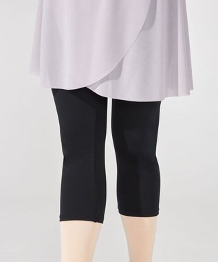 Chacott スカート付レギンス グレージュ