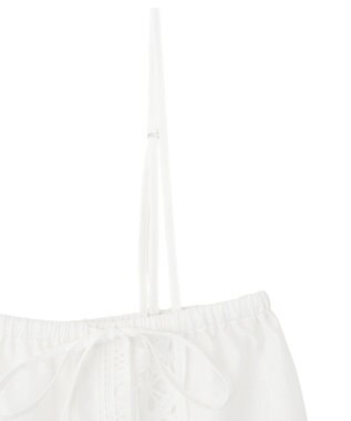 Green Parks ２ｗａｙレースキャミワンピース Off White
