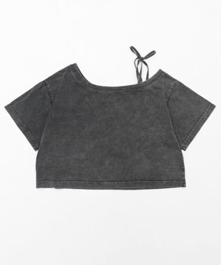 WEGO 2WAYオフショルショートT 柄3