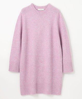 ANY L ニットチュニック ラベンダー