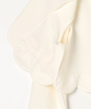 ANY KIDS リボン ボレロジャケット ホワイト