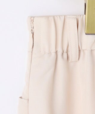 組曲 【先行予約】【WEB限定】スムースクロス ハーフパンツ アイボリー系