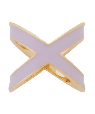 MOONBAT 【2WAY】クロススカーフリング ライトパープル