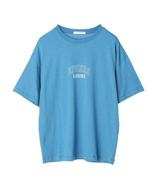 Green Parks 小さめカレッジボックスＴシャツ Blue