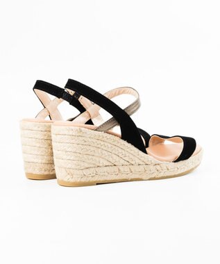 gaimo 【GAIMO/ガイモ】バイカラーヒールサンダル/GAEL-RS ブラック