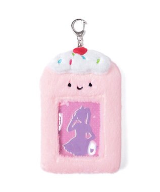 WEGO ふわふわぬいカードホルダーキーホルダーA 柄5