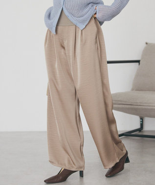 AMERICAN HOLIC サテンリラックスイージーパンツ