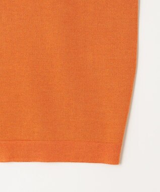 自由区 【アンサンブル対応・洗える】ウールシルク カーディガン ビタミンオレンジ