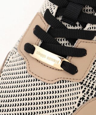 steppi 【VERY掲載 / 撥水 / 洗える】ボリュームソール スニーカー ベージュ