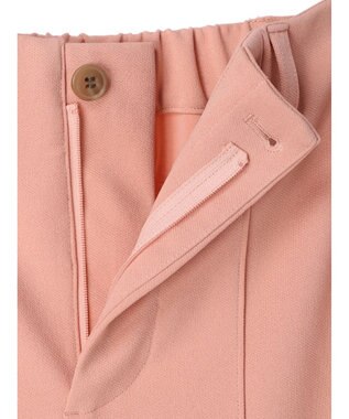 earth music&ecology カットツイルスリットセミフレアパンツ Pink