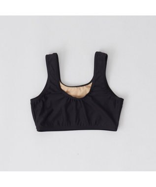 OP／FILA 【Reebok】Tシャツ付きセパレート水着4点セット ブラック