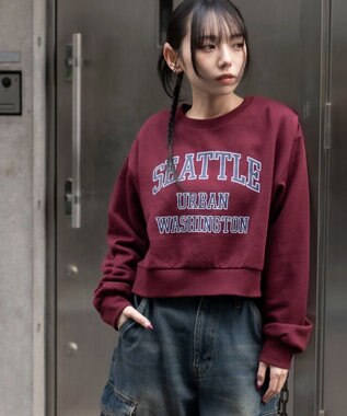 WEGO 裏起毛グラフィックスウェット