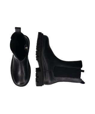 Bridget Birkin 【PARADIS COULEUR】防滑ソール撥水サイドゴアショートブーツ ブラック