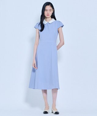 TOCCA 【00サイズあり】CALLA LILY SILHOUETTE ドレス サックスブルー系