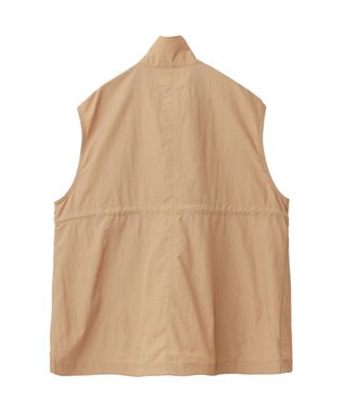 Green Parks ドロストスタンドライトベスト Pink Beige