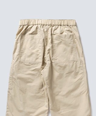 WHITE MAILS 【ユニセックス/軽量】COTTON PAPER  POPLIN DRAWSTRING ミリタリーパンツ ベージュ