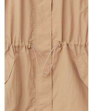 Green Parks ドロストスタンドライトベスト Pink Beige