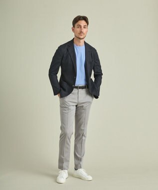 GOTAIRIKU 【ウォッシャブル】ノルマンディーリネン カーディガンジャケット（23年モデル） ネイビー系8