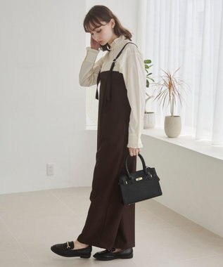 WEGO 【ANGIE VINTAGE】ベアオールインワン ブラウン