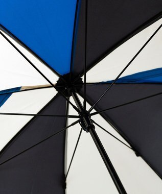 +RING 【限定/日本製】UNISEX プラスリング 長傘60cm MLT SR417 クリアハンドル マルチカラー