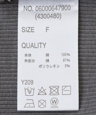 Green Parks ・ＳＵＧＡＲ　ＳＰＯＯＮ　ワイドスリーブＴＥＥ Charcoal Gray