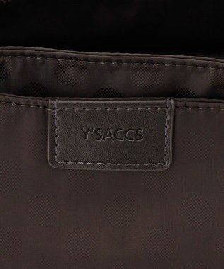 Y'SACCS 【ドットジャカード】トラベルショルダーリュック mini チョコ