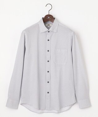 JOSEPH ABBOUD 【快適な着心地・イージーケア】ジャージーシャツ ダルブルー系5