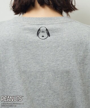 Green Parks ■PEANUTS ミュージカルノート ロンTEE Gray