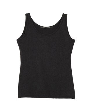 YECCA VECCA ラメタンクトップ Black