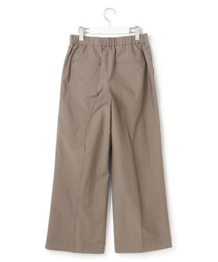 23区 【先行予約】MANTECOブライトワッシャー ワイドパンツ モカ系