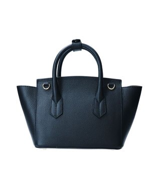 INTER-CHAUSSURES 【Christian Villa】ベーシックスモールハンドバッグ ブラック