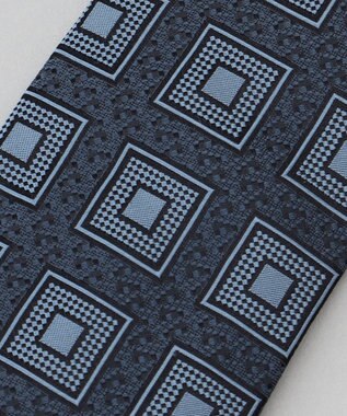 GOTAIRIKU GOTAIRIKU別注【日本製】シルク ネクタイ_総柄 サックスブルー系8