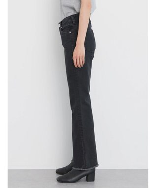 AMERICAN HOLIC マチ付きフレアデニム Black