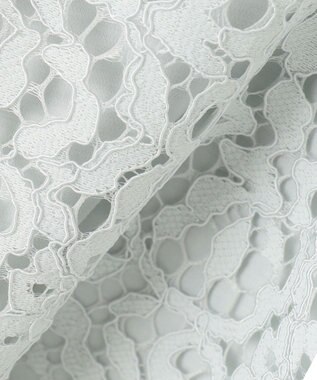 自由区 【XSサイズ～/洗える】レースコンビ Tシャツ 黄緑系