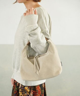 YUSHI Sable - ONE HAND TOTE トートバッグ グレイッシュベージュ
