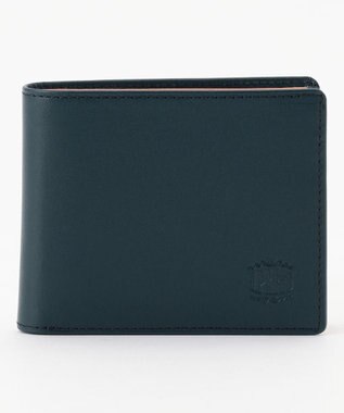 J.PRESS MEN 【MORPHO×J.PRESS】スムースヌメ 二つ折り財布 ネイビー系