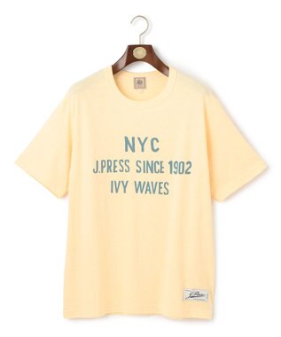 J.PRESS MEN 【NYUZELESS】NYC グラフィック Ｔシャツ イエロー系