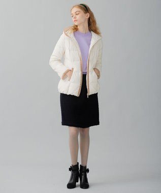 TOCCA HOLIDAY ショートダウンコート アイボリー系