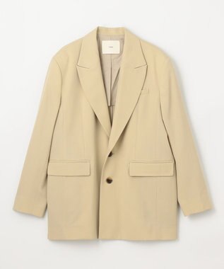 NAVE 【Nave・セットアップ可】ウールポリエステルツイルジャケット ベージュ系