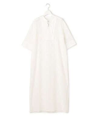 23区 【SLOW/一部店舗限定】モチーフレース ワンピース オフホワイト