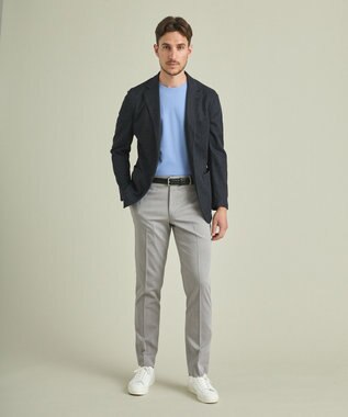 GOTAIRIKU 【ウォッシャブル】ノルマンディーリネン カーディガンジャケット（23年モデル） ネイビー系8