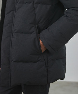 GOTAIRIKU 2年連続売上NO1【仕事で着られる】MINOTECH/ミノテック ドレス ダウンコート グレー系