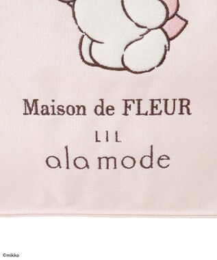 Maison de FLEUR Lil ala mode スクエアトートバッグ Light Pink