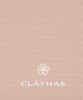 CLATHAS ペーシュ ラウンド長財布 ペールピンク