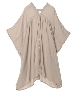 Green Parks Ｉ　レーヨンクレープチュニック Beige