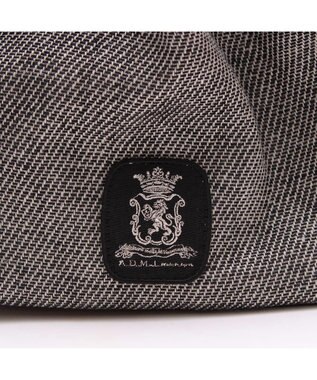 A.D.M.J. 【ファブリック】リネンラメクロス/前金具付トート32cm(Dカン＋)リネンラメクロス/前金具付トート40cm(Dカン＋) BLACK