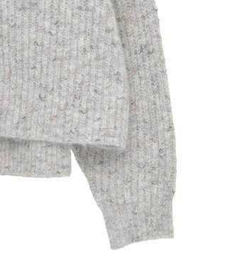 earth music&ecology 【WEB限定】SET2点ショートカーディガン＋リボンキャミソール Light Gray