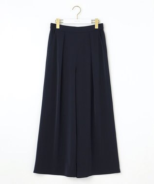 ANY SIS 【接触冷感・吸水速乾・UVカット】サラキレイ ワイドパンツ ネイビー