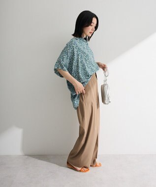 Green Parks 【WEB限定】アソート柄さらっとレーヨンブラウスⅡ #N/A