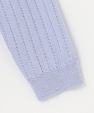 J.PRESS LADIES 【洗える】PRINCESS Vネック ニット サックスブルー系